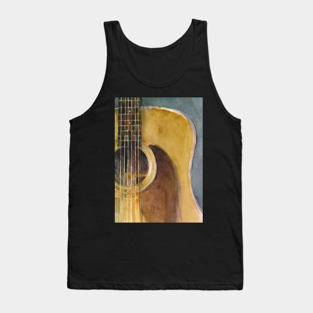 MARTIN GUITAR D-28 Tank Top by dfrdesign